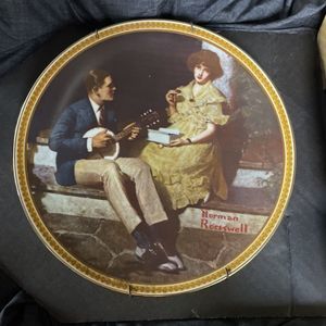 Assortment of 24 norman rockwell plates! all plates are listed in description